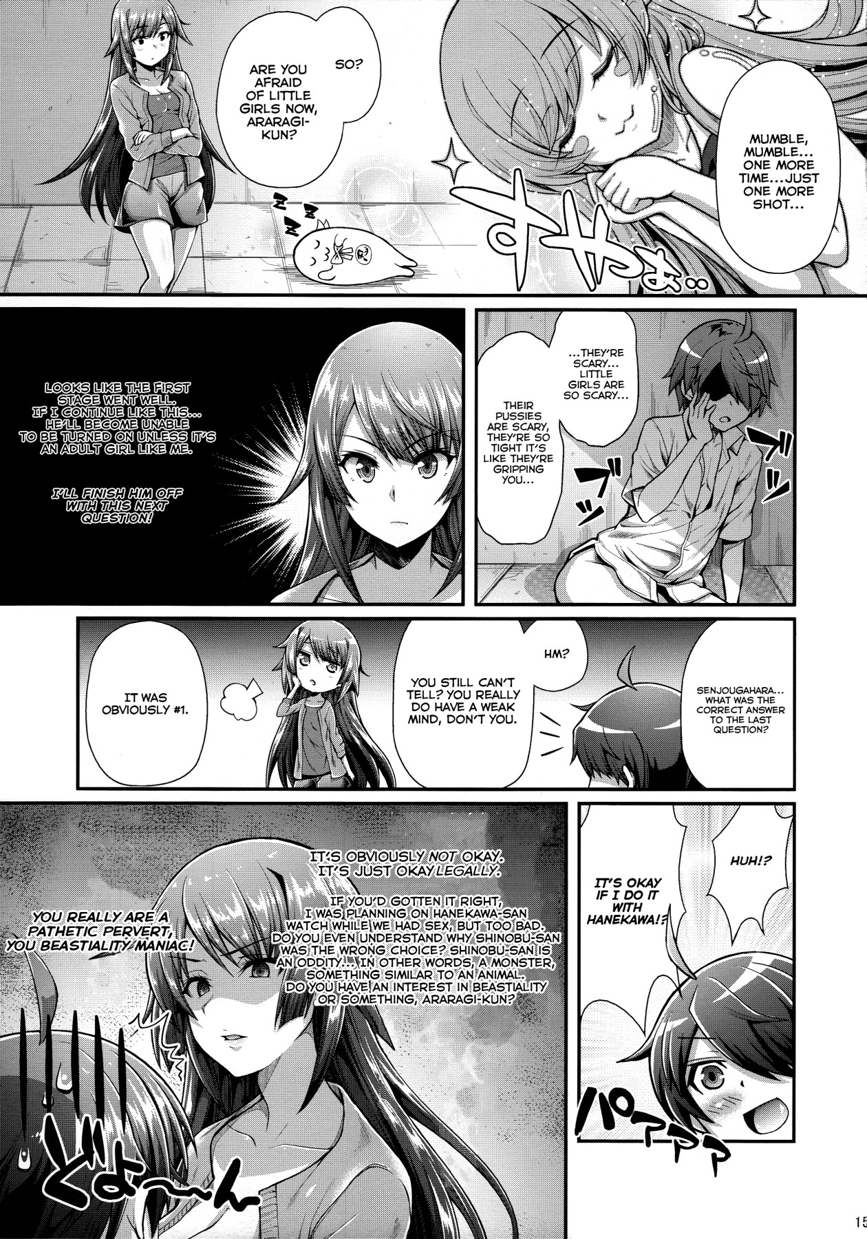 Hentai Manga Comic-Pachimonogatari Part 12: Koyomi Reform-Read-15